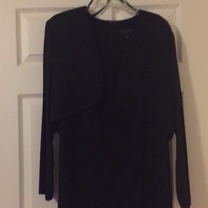 Black dress with jacket
